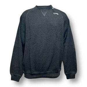 Peru Unlimited S Alpaca Wool Sweater Black Crew Neck Soft Knit Pullover NWT